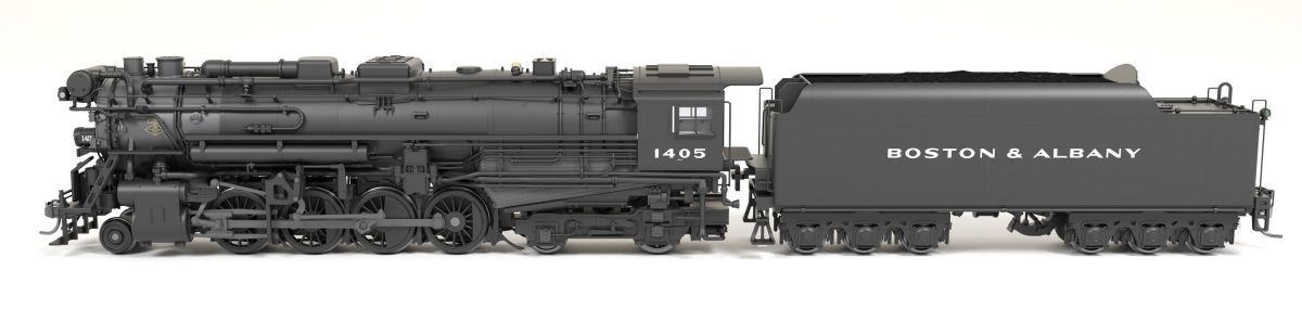HO HY Berkshire B&A A1a #1405 Post-1946 6-axle T