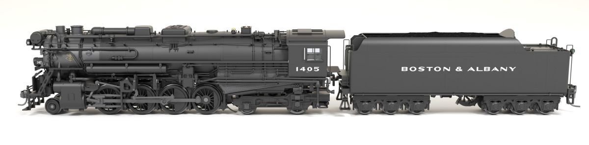 HO HY Berkshire B&A A1a #1405 Post-1946 6-axle T