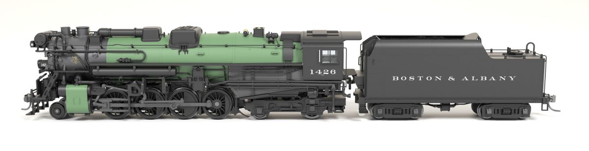 HO HY Berkshire B&A A1b #1426 1930's w/ Sea Gree