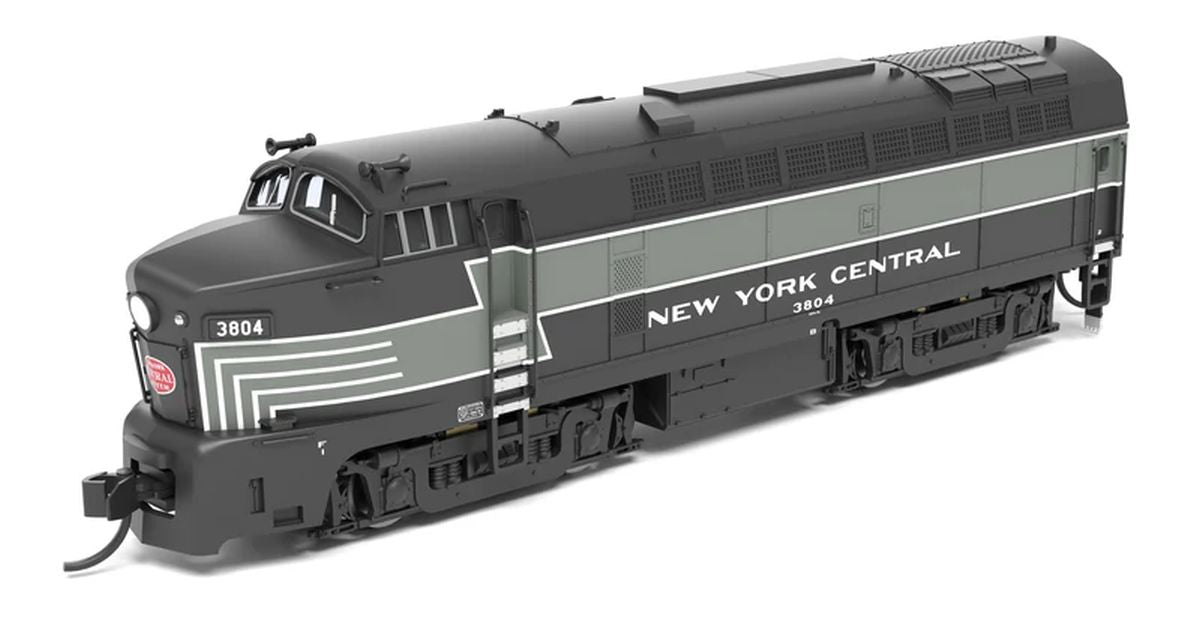 N P4 NYC Sharknose RF-16 B 3705 Lightning Stripe  DCC-Ready
