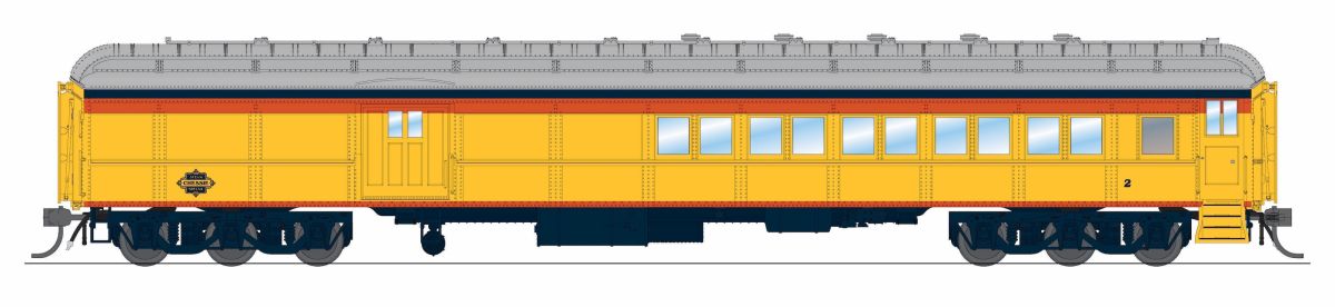 HO CSS Baggage-Combine Car #2  Chessie Steam Special  HO Sca
