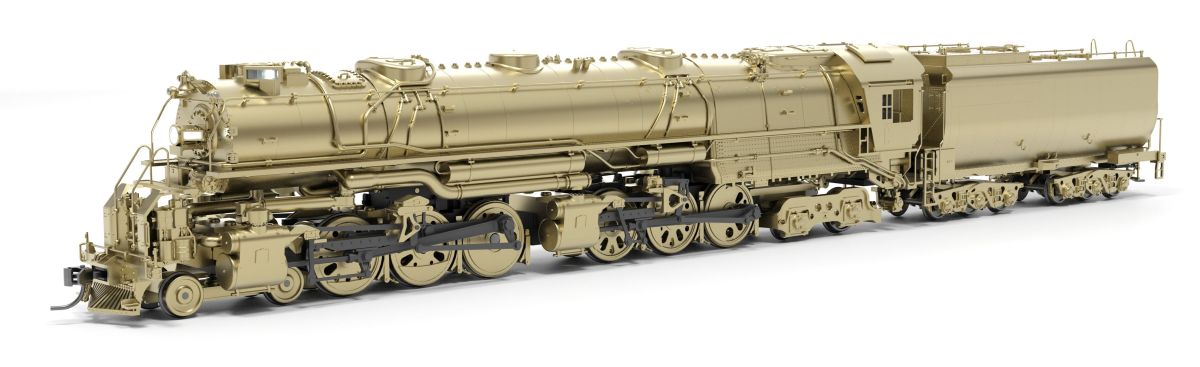 HO UP Early Challenger (CSA-2) Unlettered Painted Brass No-S