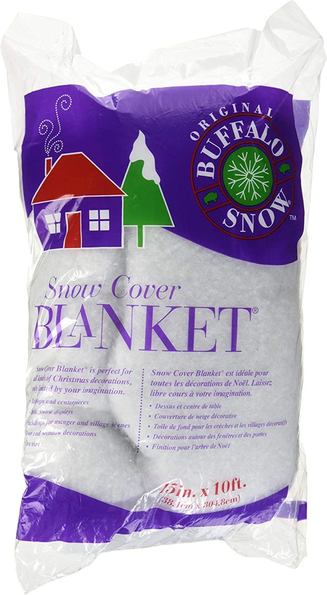 Buffalo Snow Cover Blanket 15x1x120