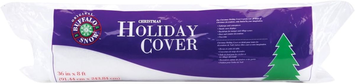 Mini-Roll Holiday Cover 36inx8' White