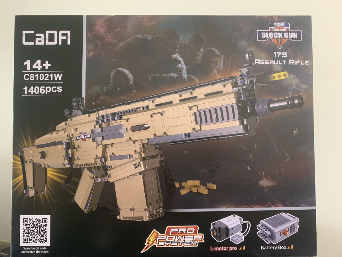 CaDFi Blocks SCAR Assault Rifle/1406pc