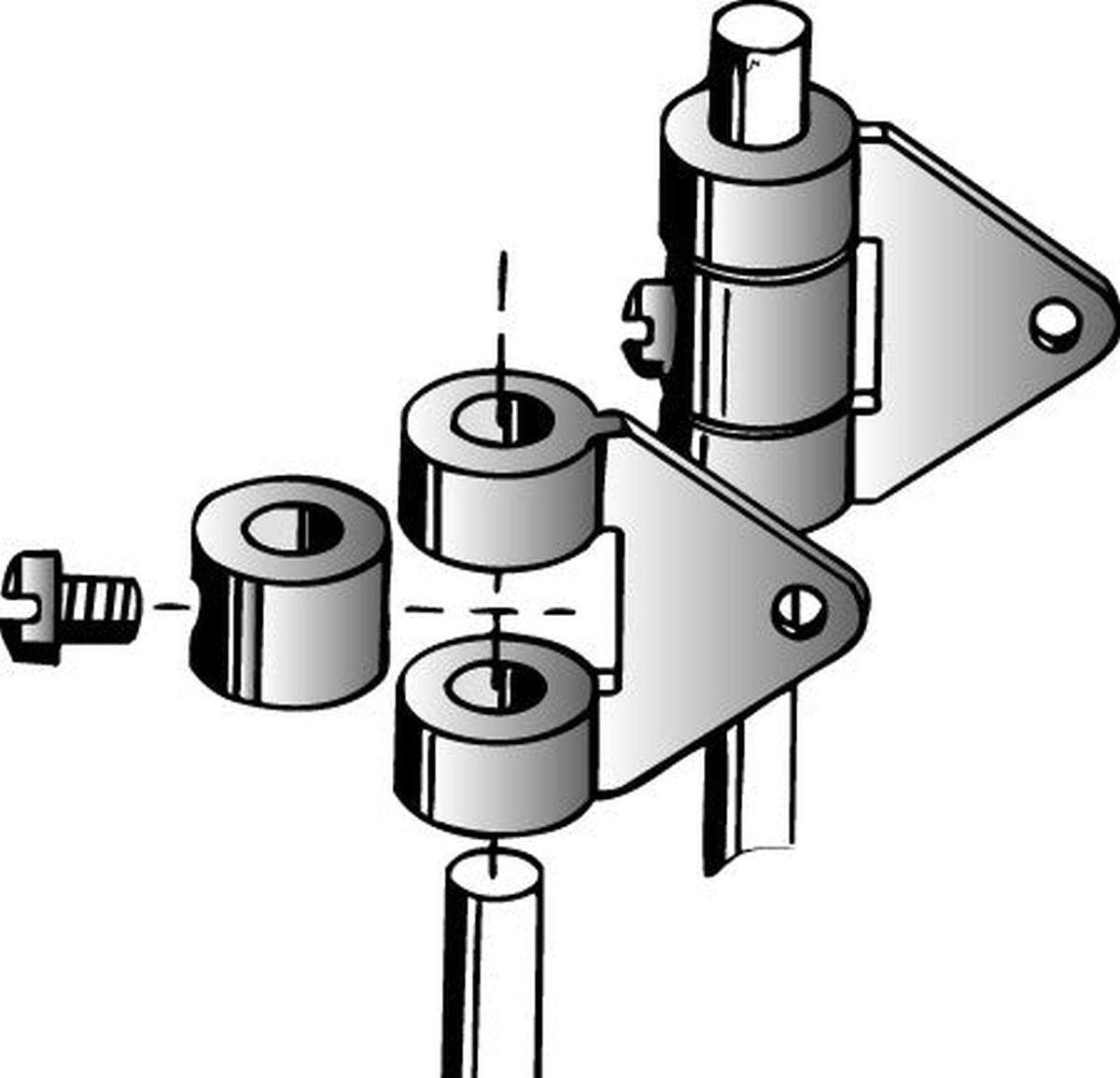 Strip Aileron Horn Connectors (QTY/PKG: 2 )