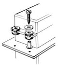 Small Servo Mounting Hardware (QTY/PKG: 5 )