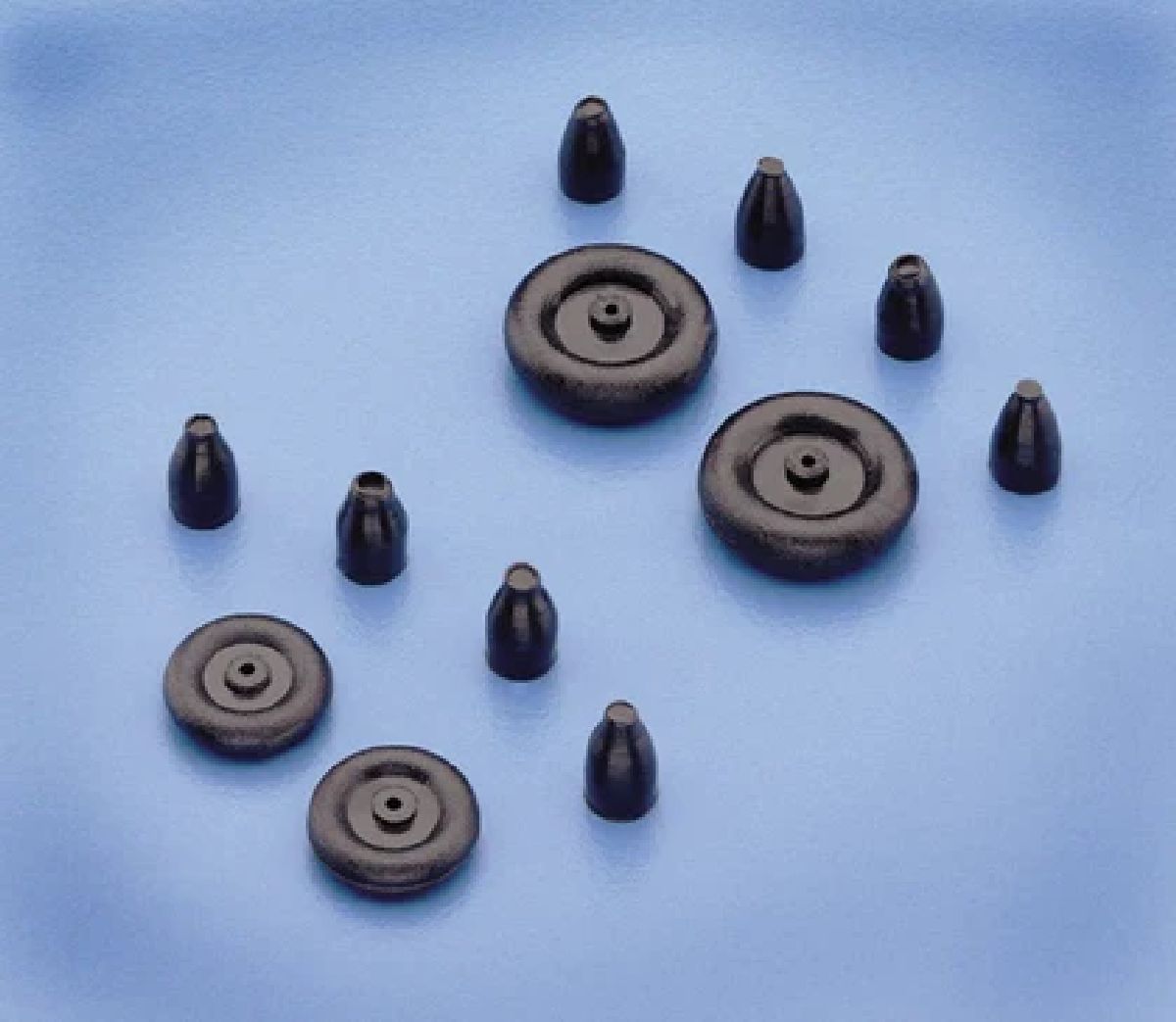 1/2'' Micro Tail Wheel w/ Retainers (2)