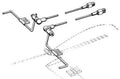 Strip Aileron Ball Link (QTY/PKG: 1 )
