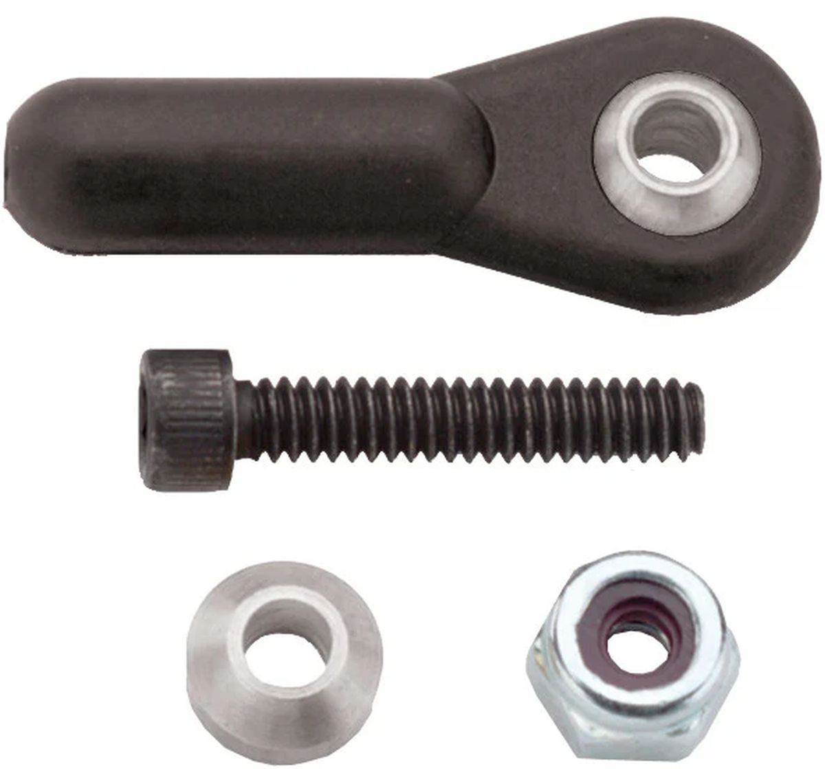 4-40 Heavy Duty Ball Links -Black 2/pkg.