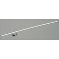 Antenna Tube w/ Cap (White) (1/pkg.)