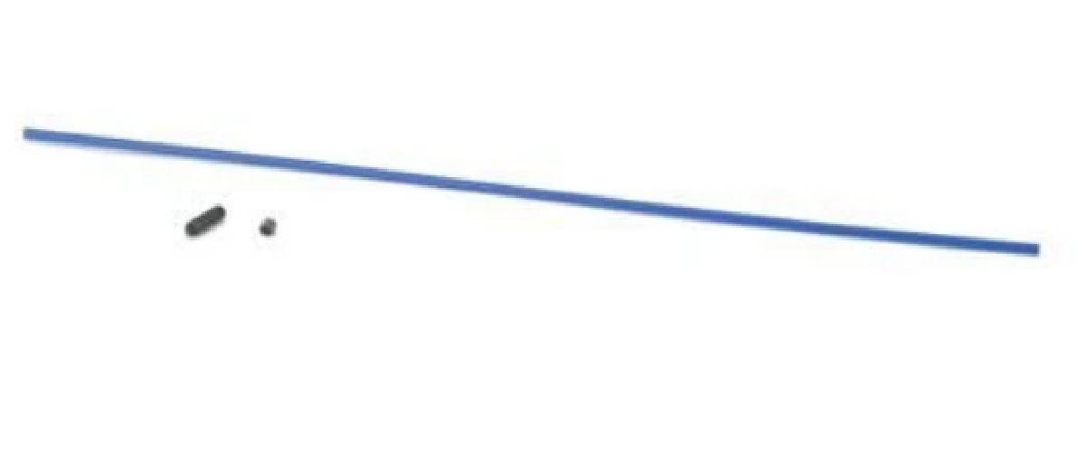 Antenna Tube w/ Cap (Neon Orange) (1/pkg.)