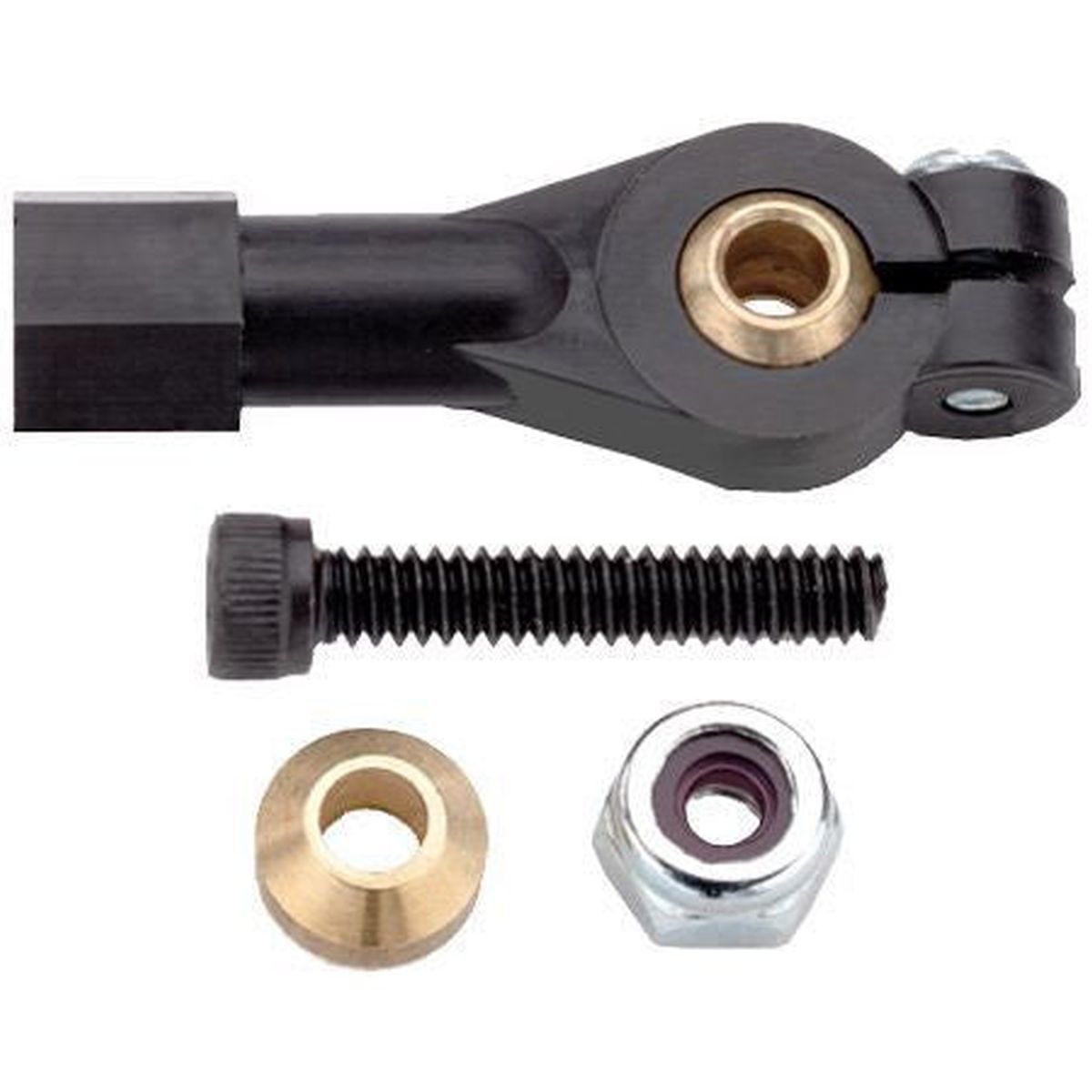 E/Z Adjust Heavy Duty 4-40 Ball Link (QTY/PKG: 1 )