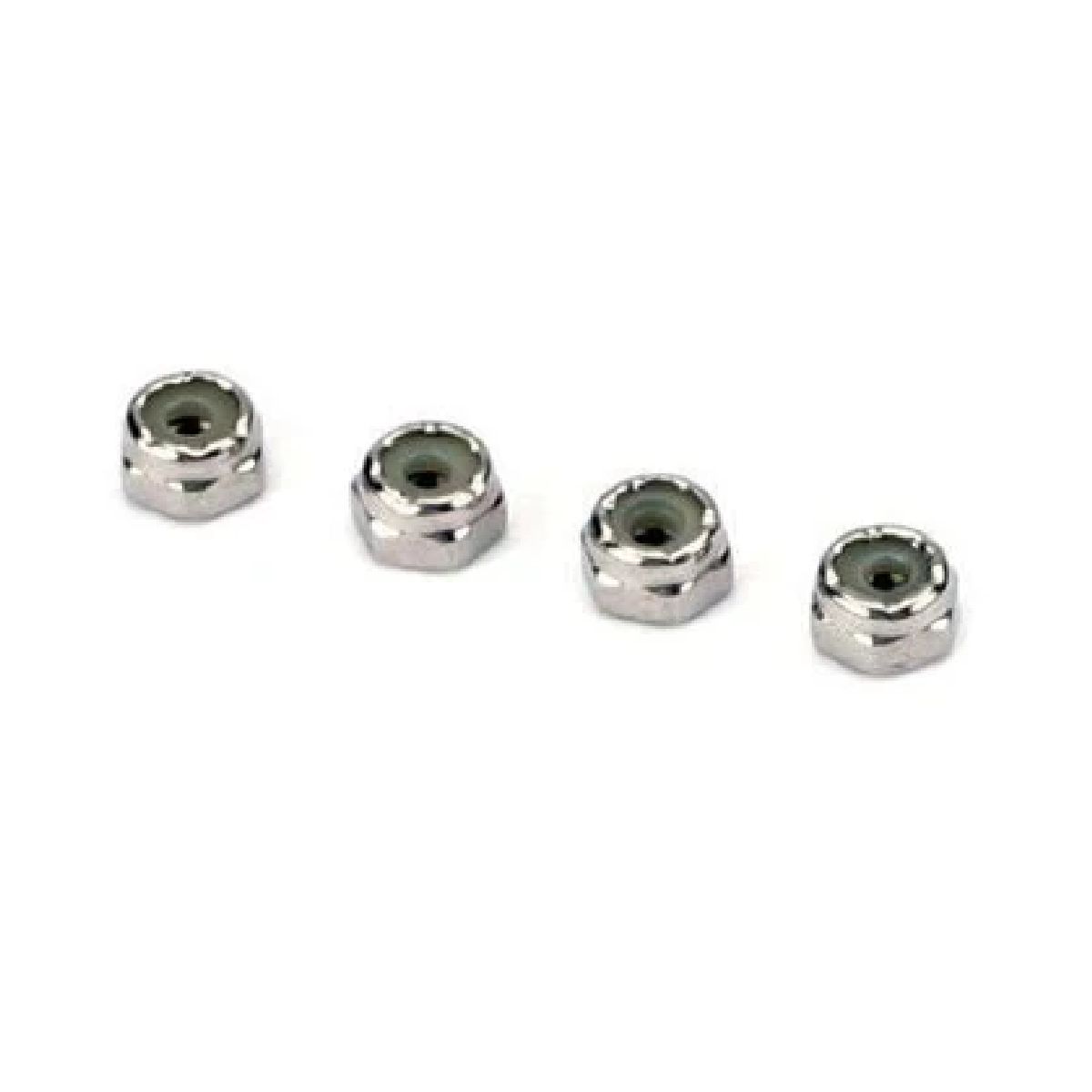 6-32 Stainless Steel Nylon Insert Lock Nuts (4/pkg)