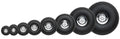 3-1/4'' Dia. Treaded Chrome Wheels (2)