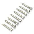 No. 2 x 3/8'' Socket Head Sheet Metal Screws (QTY/PKG: 8 )