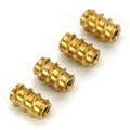 4-40 Threaded Inserts (QTY/PKG: 4 )