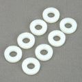 No. 4 Nylon Flat Washer (QTY/PKG: 8 )