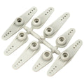 Super Strength Servo Arms (Long JR Servos) (QTY/PKG: 8 )