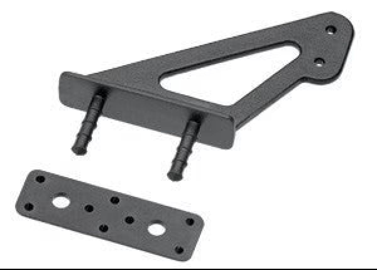 Micro Razor Control Horn - Black (2/pkg.)