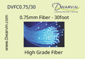 DVFC0.75/30 30ft 0.75mm End Glow Fiber Optic Cable