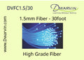 DVFC1.0/30 30ft 1.0mm End Glow Fiber Optic Cable