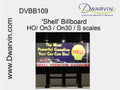 DVBB109-FA HO Assembled Fiber-Lit Shell Oil Billboard