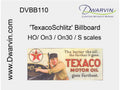 DVBB110-FP HO Unassembled Fiber-Lit Texaco Billboard