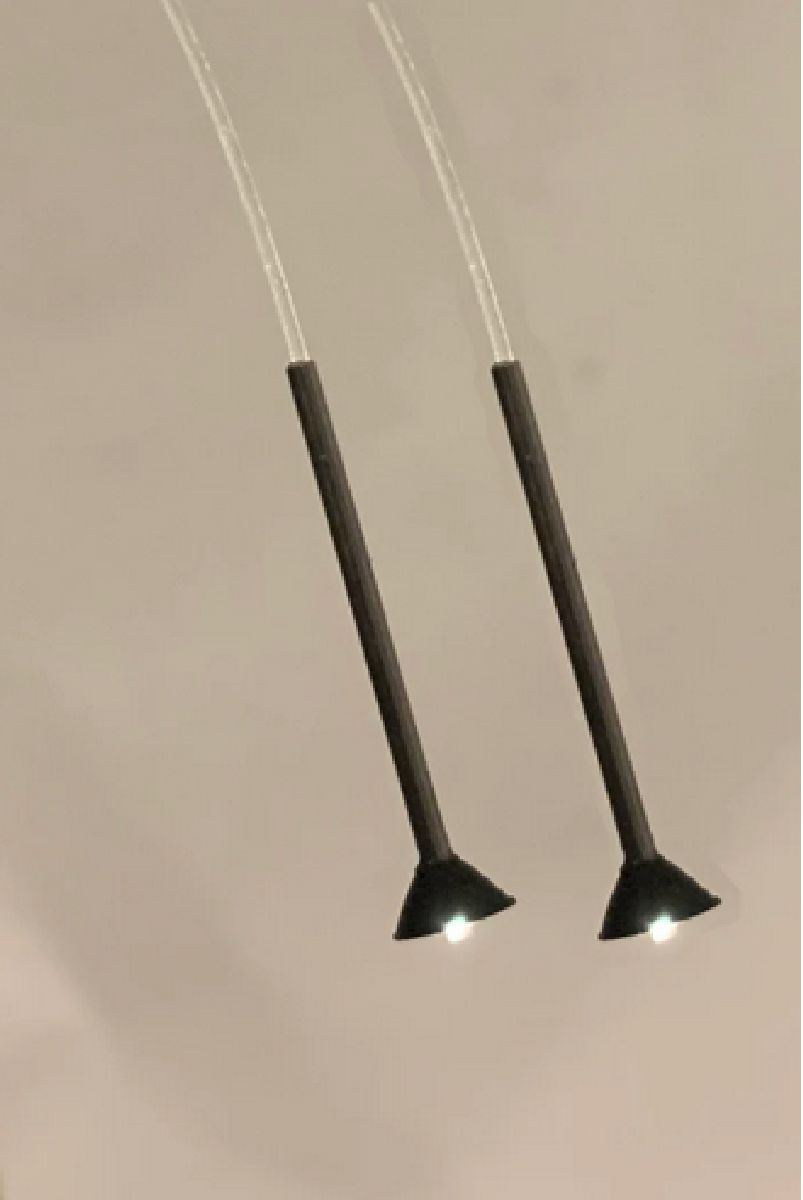 DVSL106 HO/On3/On30/S Fiber-Lit Rafter Lamps (Pack of 2)