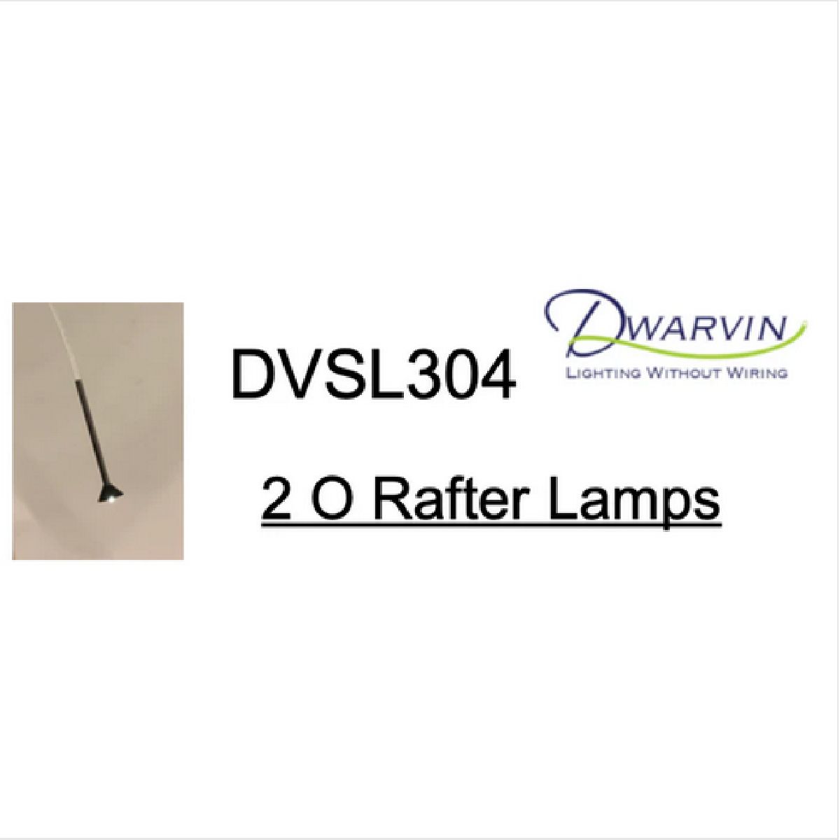 DVSL304 O Fiber-Lit Rafter Lamps (Pack of 2)