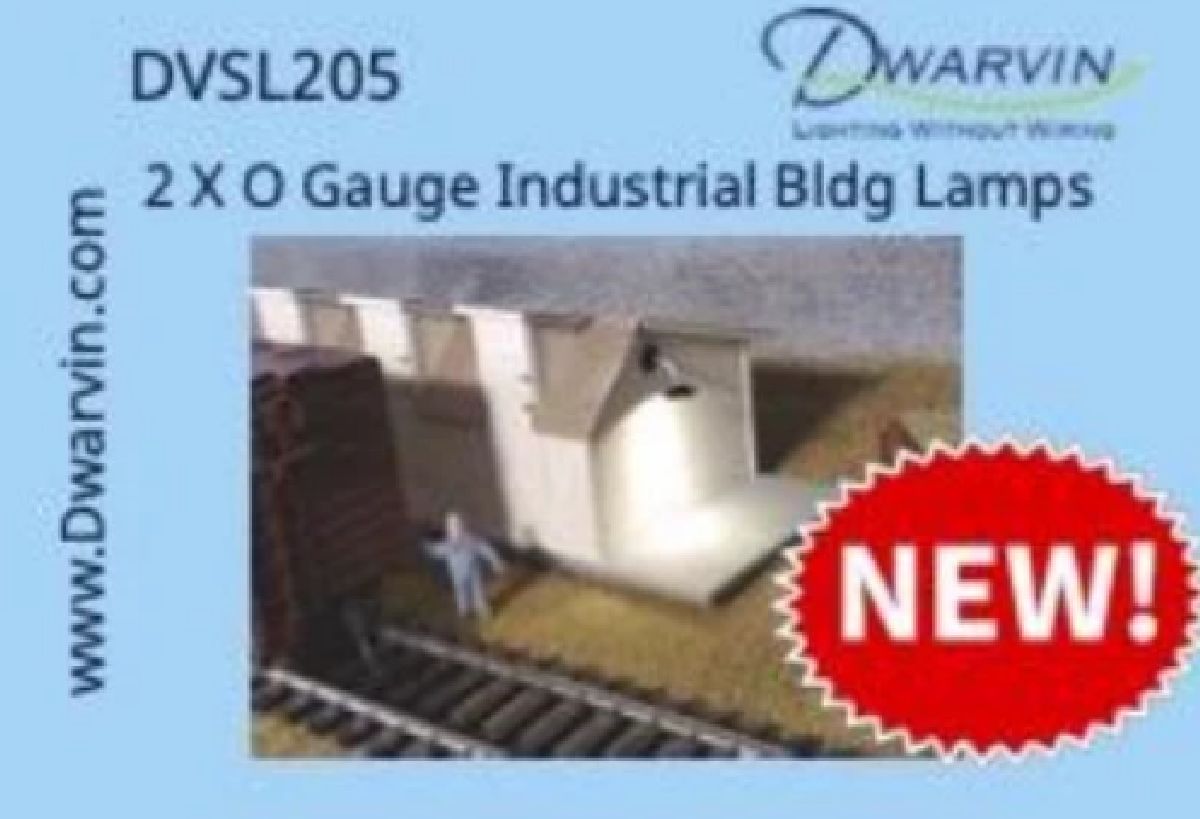 DVSL305 O Fiber-Lit Industrial Building Lamps (Pack of 2)
