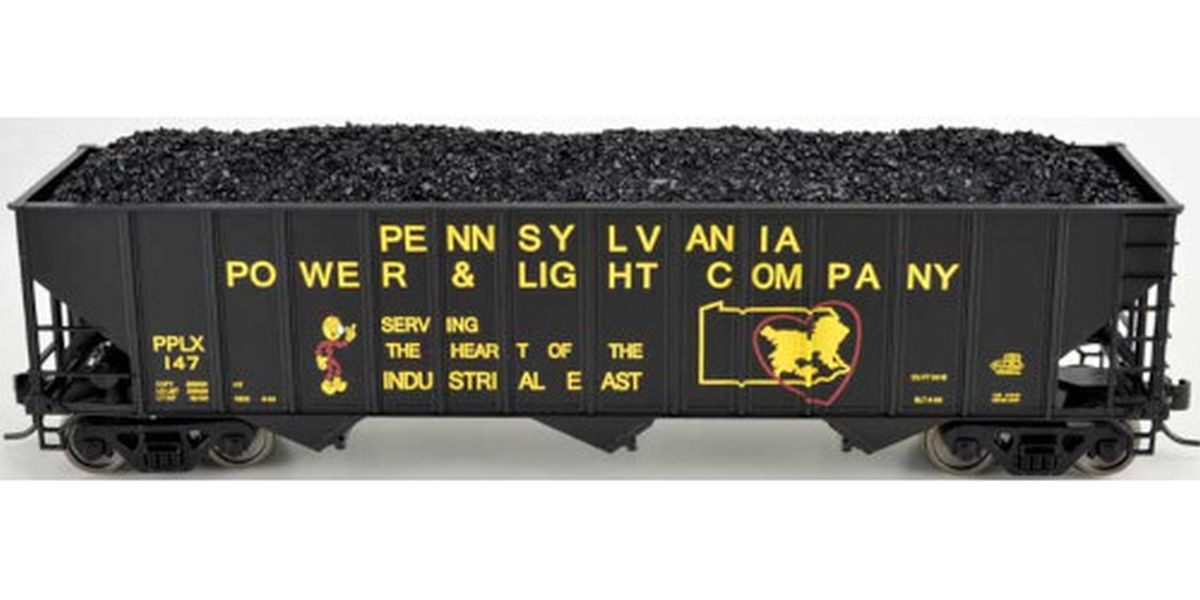 HO Coal Load Bowser 100 Ton Hopper