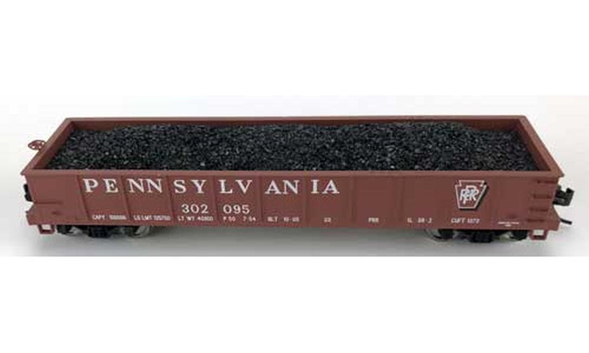 HO Coal Load Bowser GS 40 foot Gondola