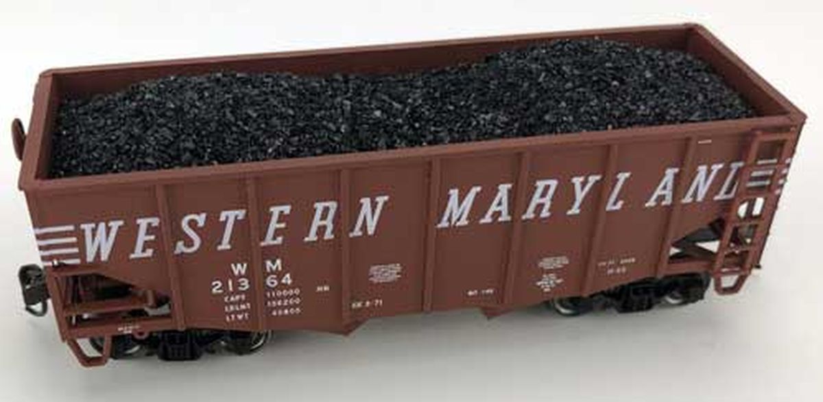 HO Coal Load Bowser/Stewart 55 Ton Hopper