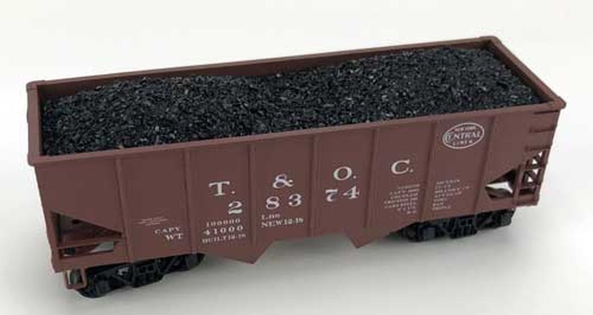 HO Coal Load Accurail 55 Ton Hopper