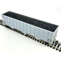 HO Real Coal Load Walthers Gold Line 100T 3 Bay