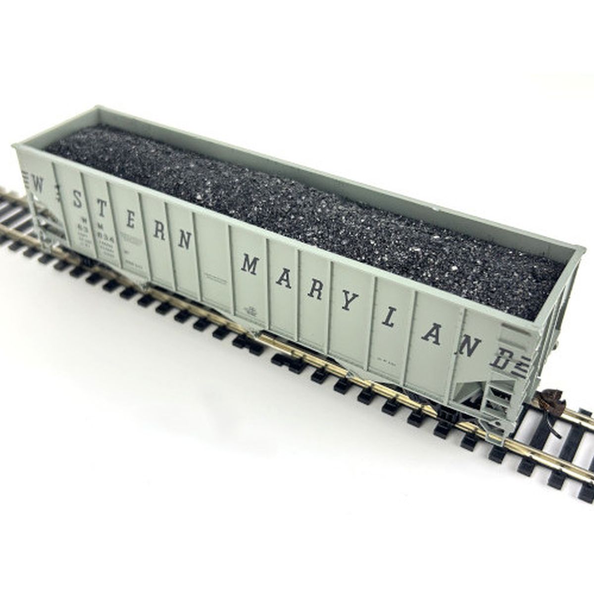 HO Real Coal Load Bachmann 100 Ton 3 Bay Hopper