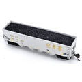 N Real Coal Load Bachmann 40ft Quad Hopper