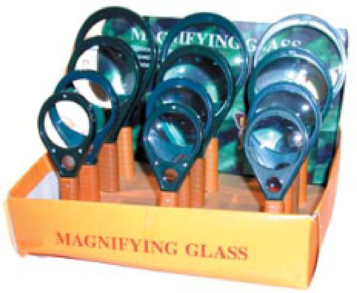 12pc Magnifying Glass Assortment