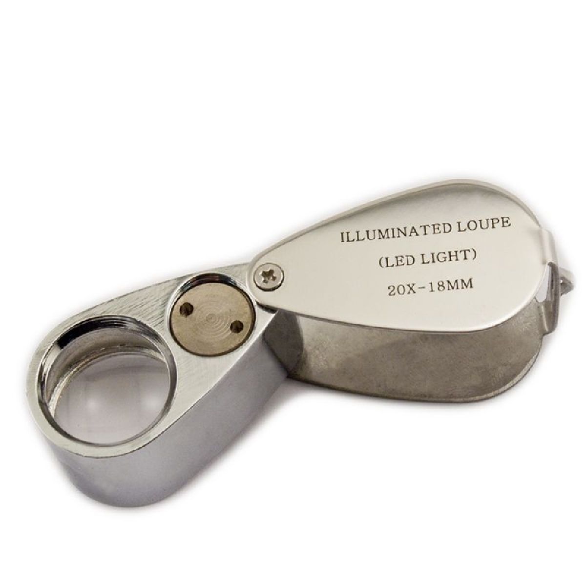 20X Eye Loupe 18MM Led Box