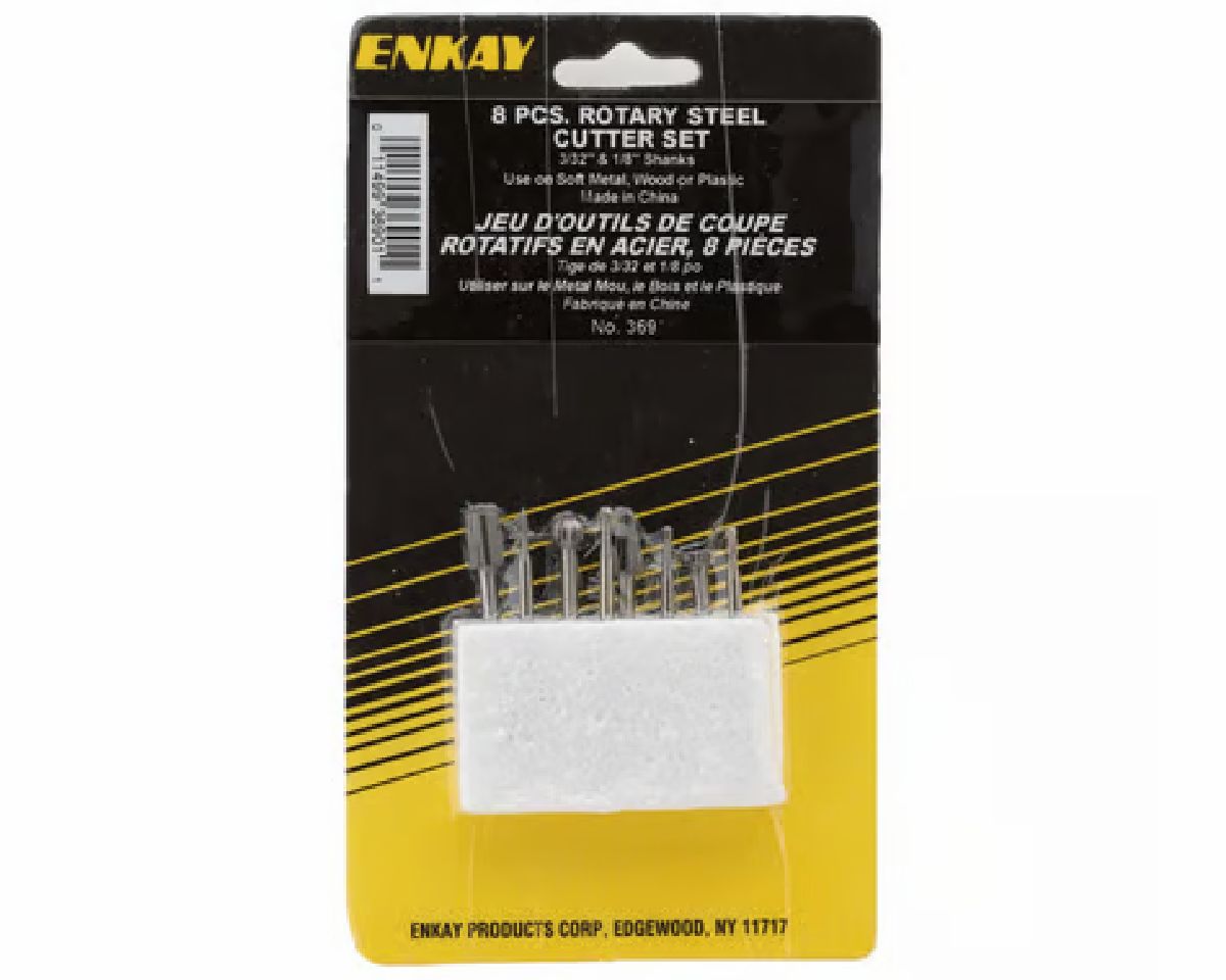 Rotary Steel Cutter Set 8 pcs