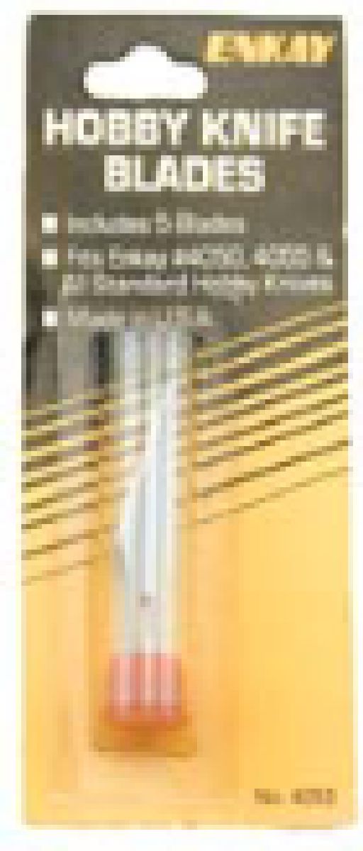 Blades 5 pc. Hobby Knife Carded
