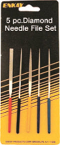 5pc Mini Diamond File Set Carded