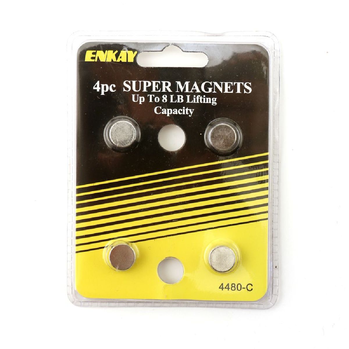 4 pcs 8 lb Magnet Carded