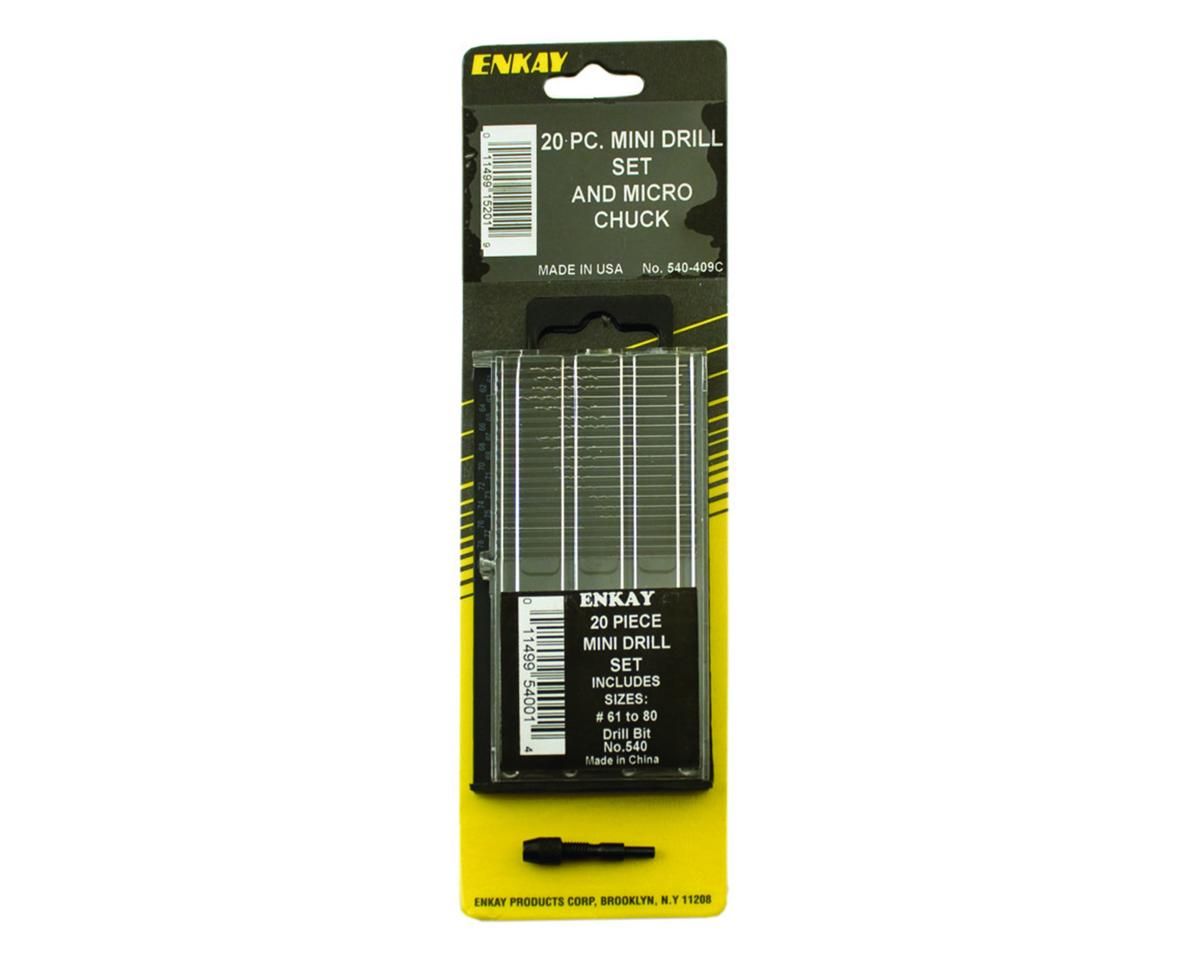 Micro Drill & Chuck Set Carded