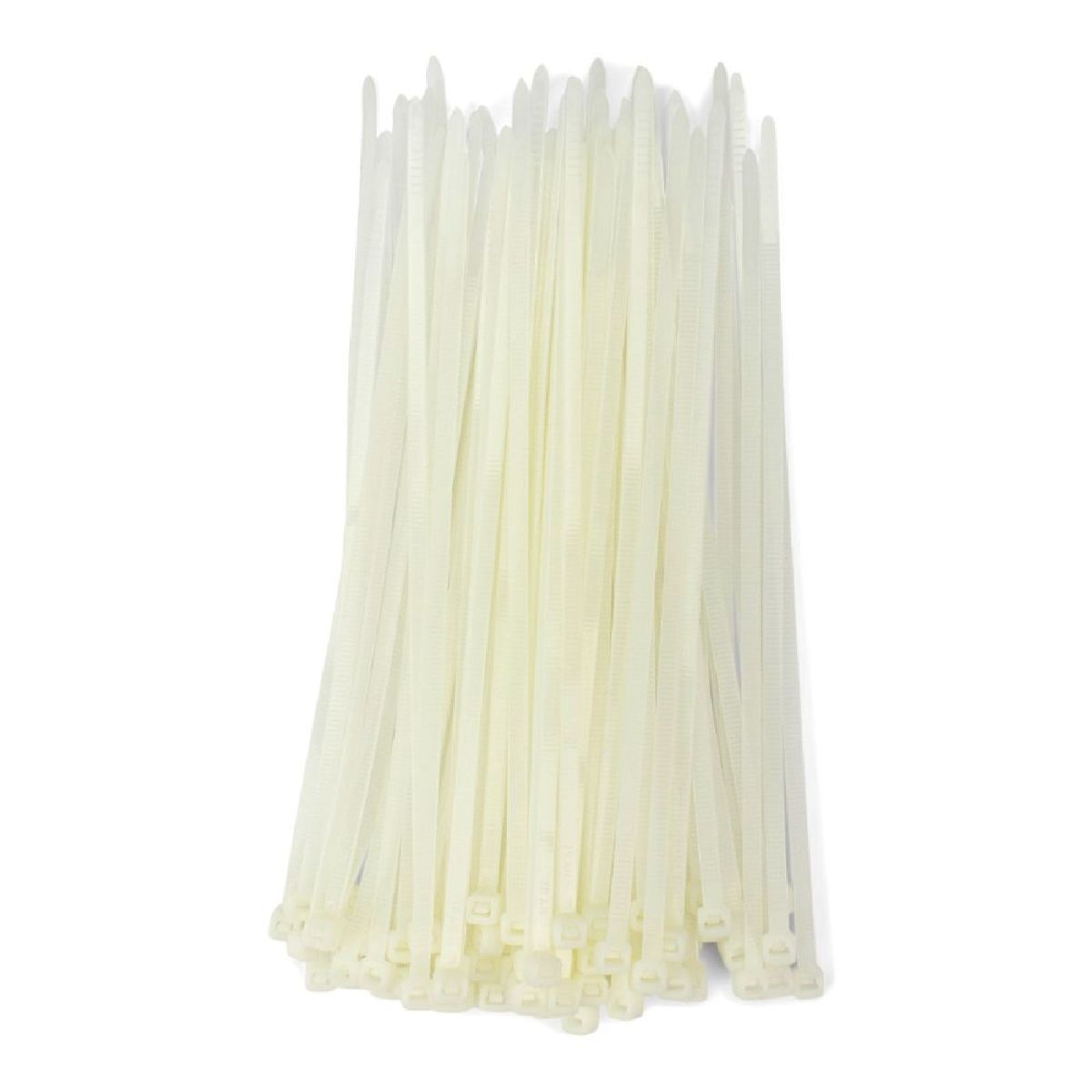 8 White Cable Ties 100 pieces