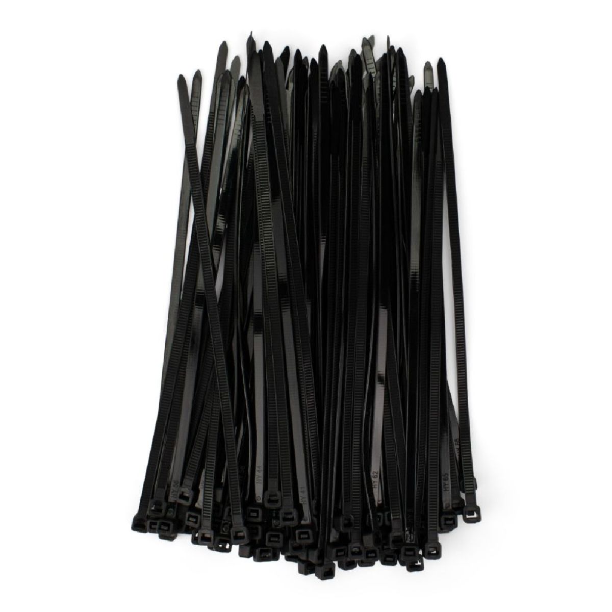 8 Black Cable Ties 100 pieces
