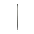 12 Black Cable Ties 50pcs Poly bag