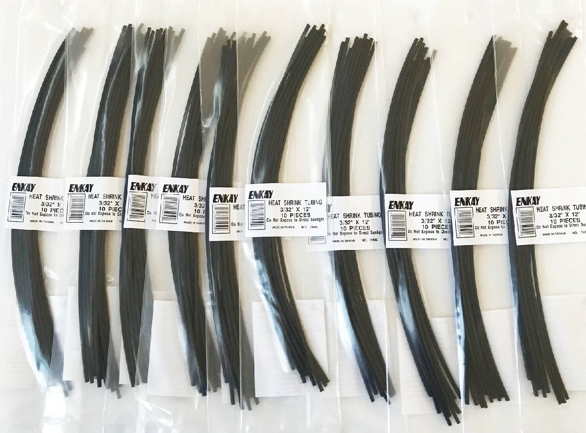 3/32 Heat Shrink Tubing 10pc