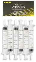 6 pc Syringe Assortment poly bag